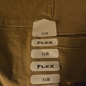 Duluth Trading Co Women’s Flex Jeggings in Tan/Brown